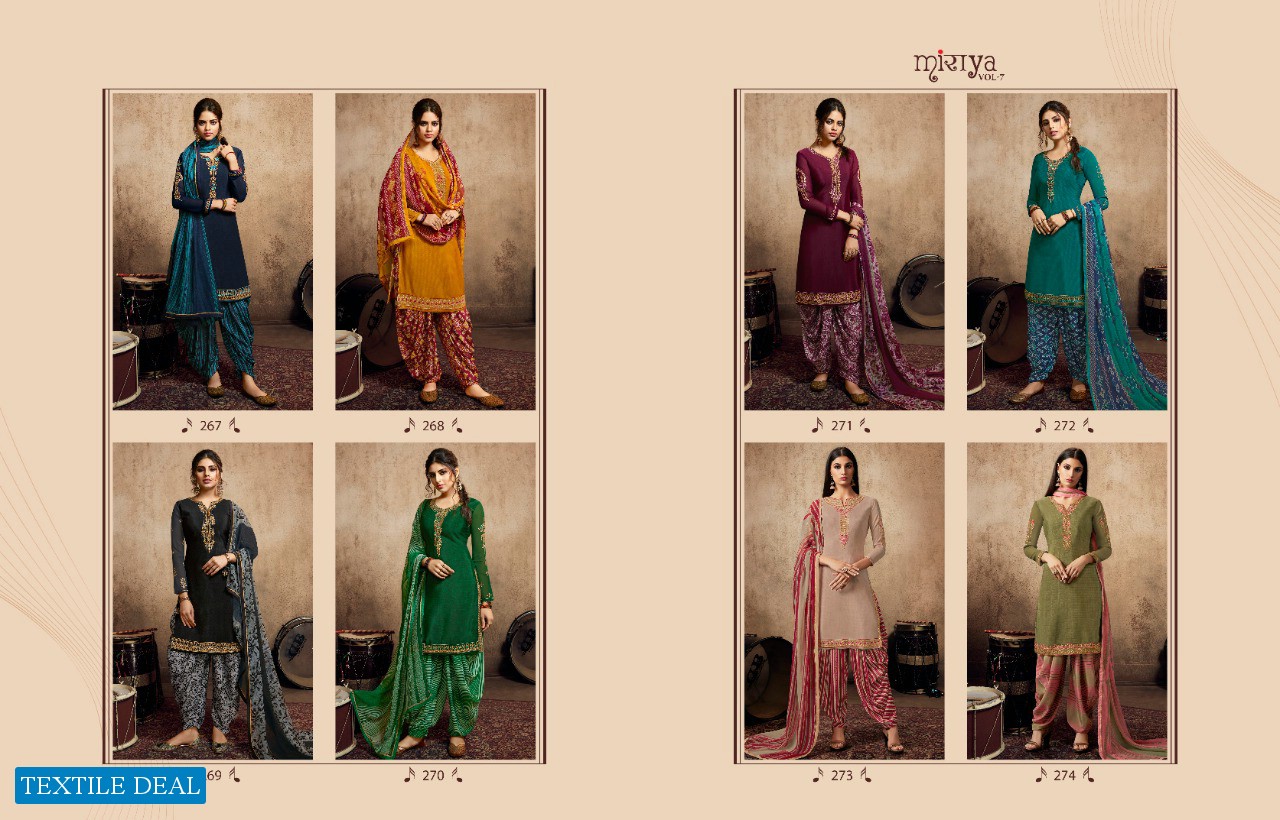 Aarav Miraya Vol-7 Wholesale Straight Salwar Kameez