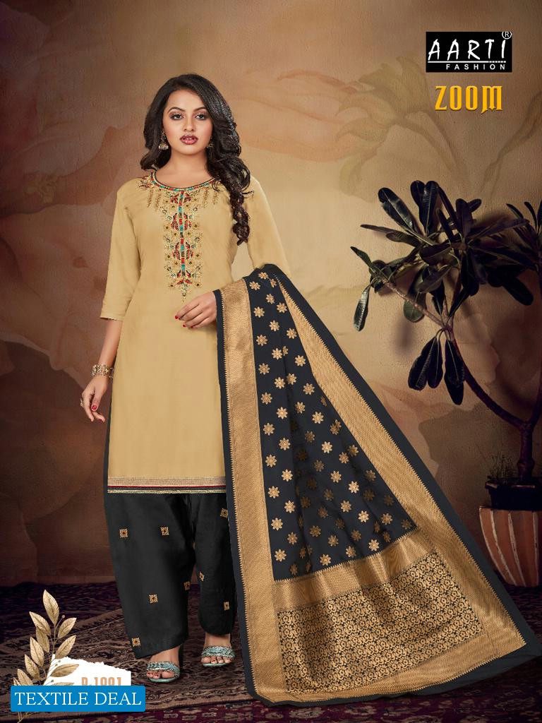 Aarti Zoom Wholesale Reyon Cotton Full Stitched Dress