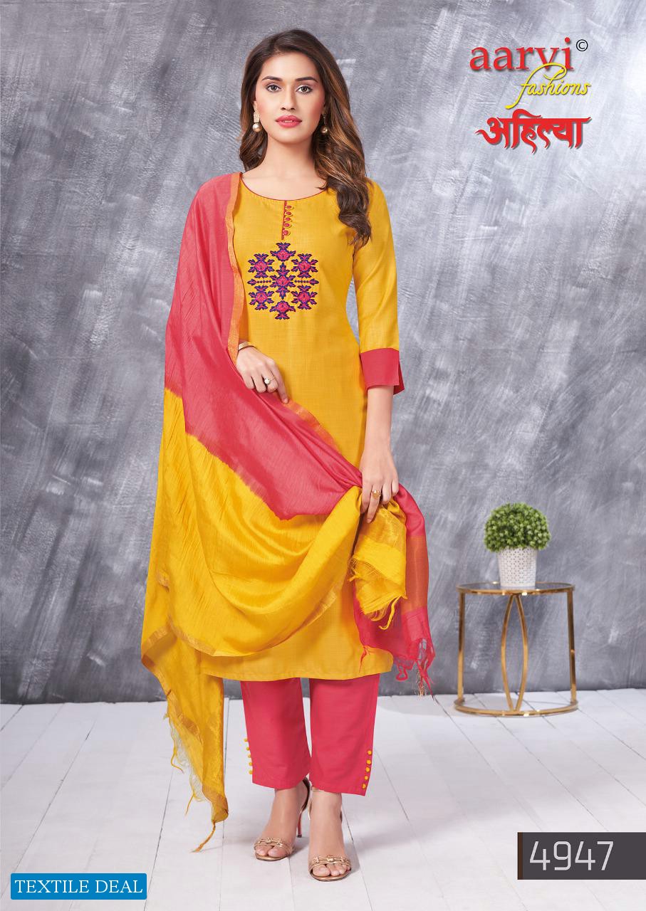 Aarvi Ahiilya Vol-1 Wholesale Readymade Dress
