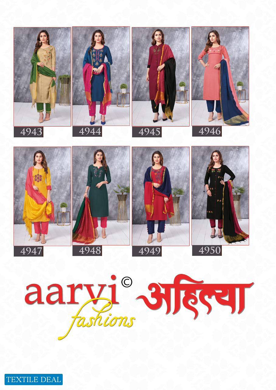 Aarvi Ahiilya Vol-1 Wholesale Readymade Dress