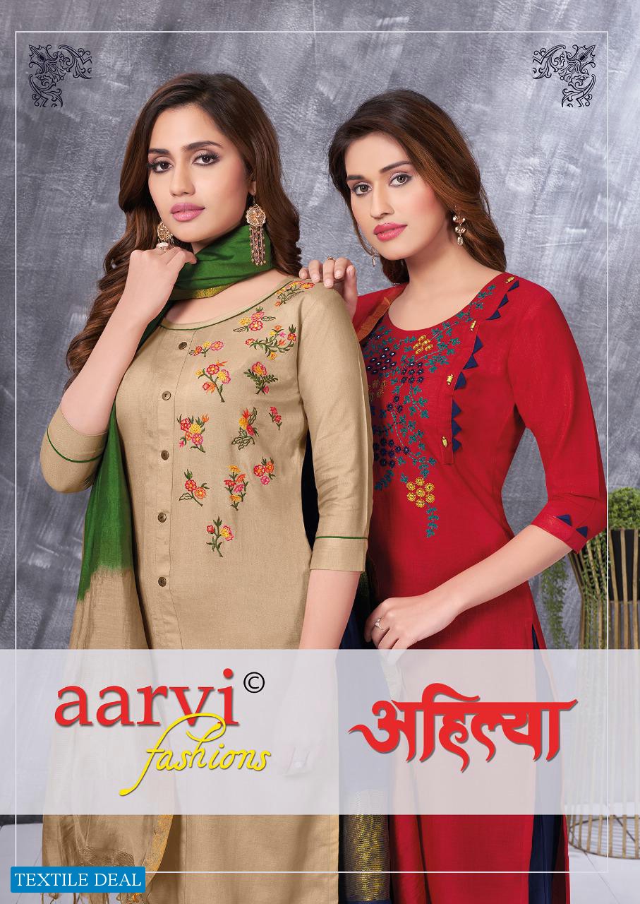 Aarvi Ahiilya Vol-1 Wholesale Readymade Dress