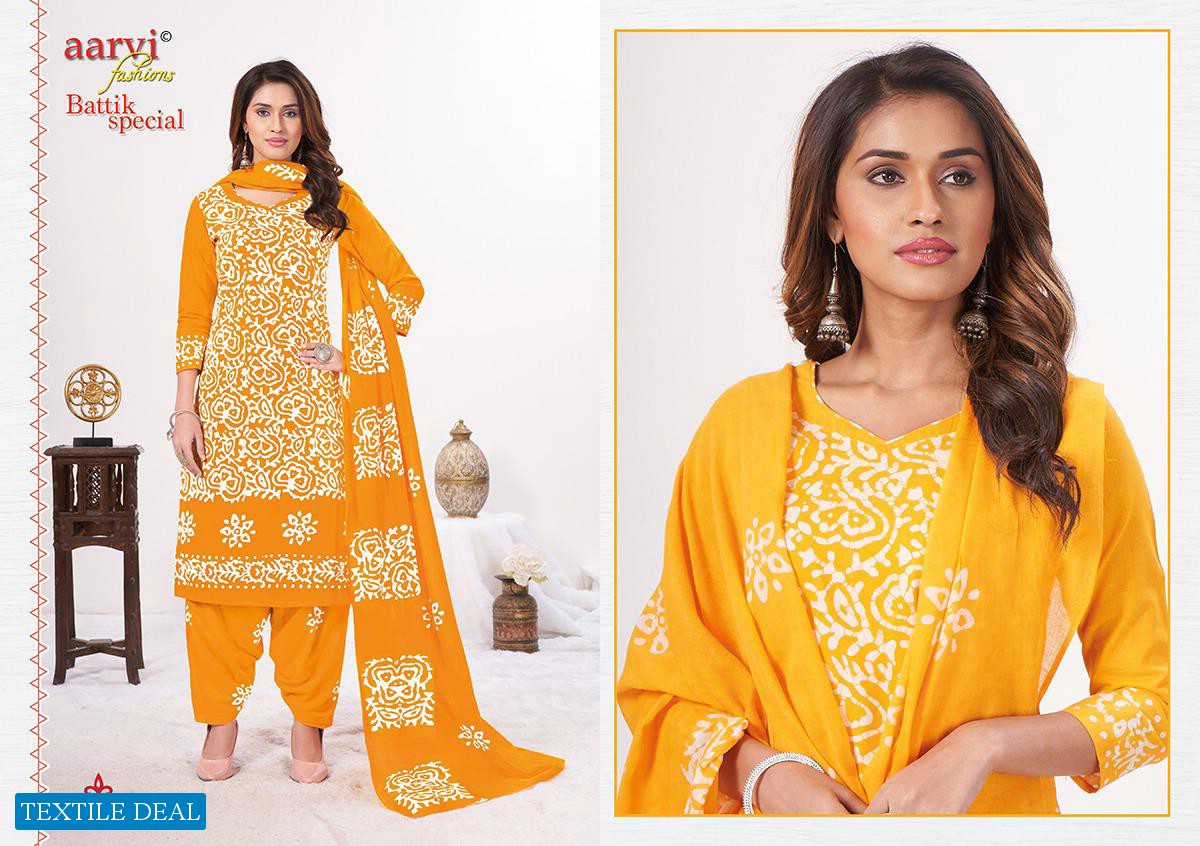 Aarvi Batik Special Vol-14 Wholesale printed Dress Material