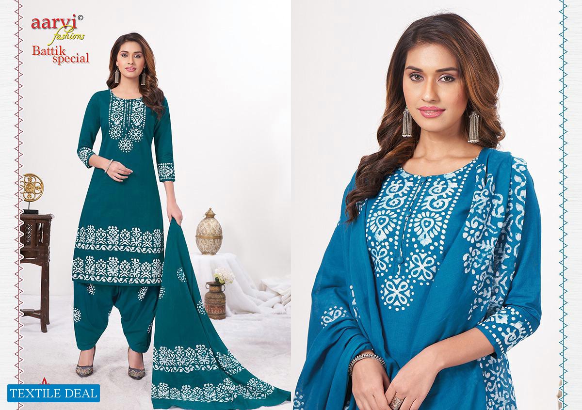 Aarvi Batik Special Vol-14 Wholesale printed Dress Material