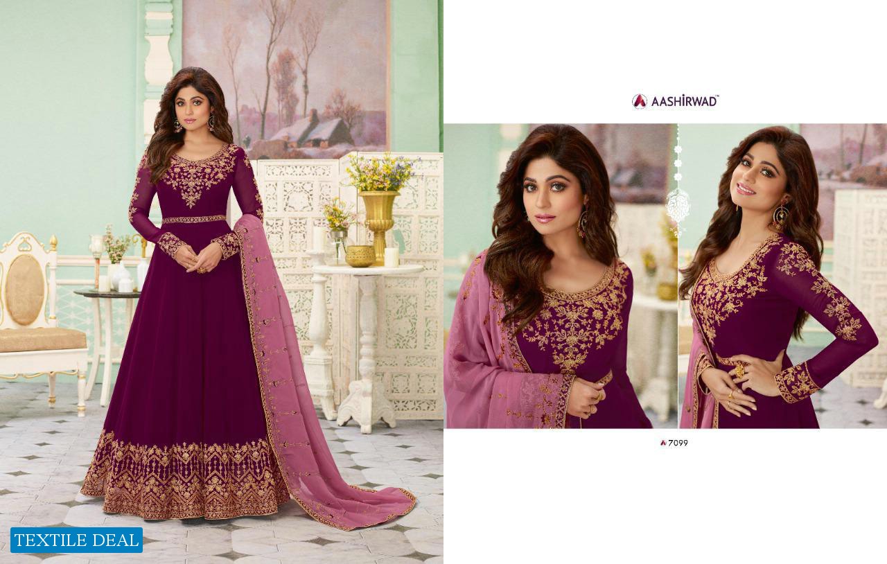 Aashirwad Aarya Wholesale Designer Anarkali Salwar Kameez