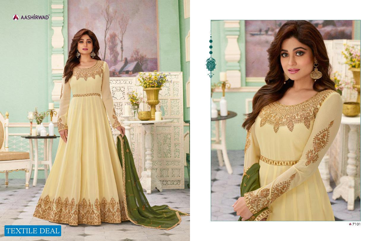 Aashirwad Aarya Wholesale Designer Anarkali Salwar Kameez