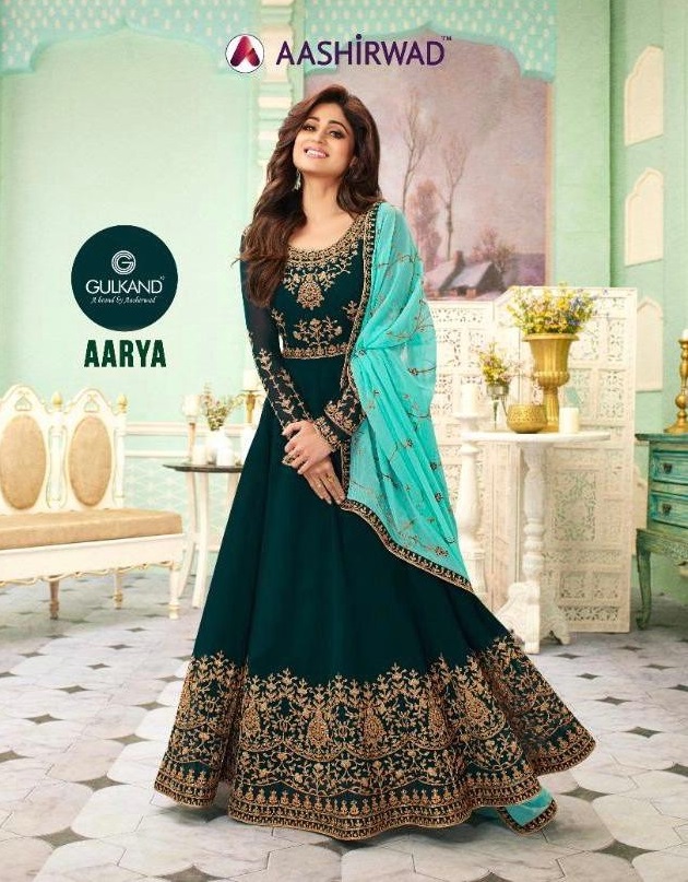Aashirwad Aarya Wholesale Designer Anarkali Salwar Kameez