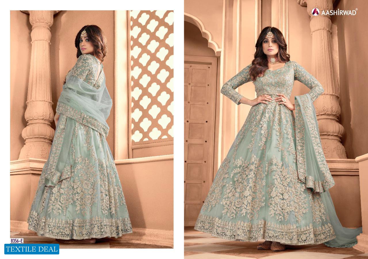 Aashirwad Advika Gold Wholesale Festive Designer Dress