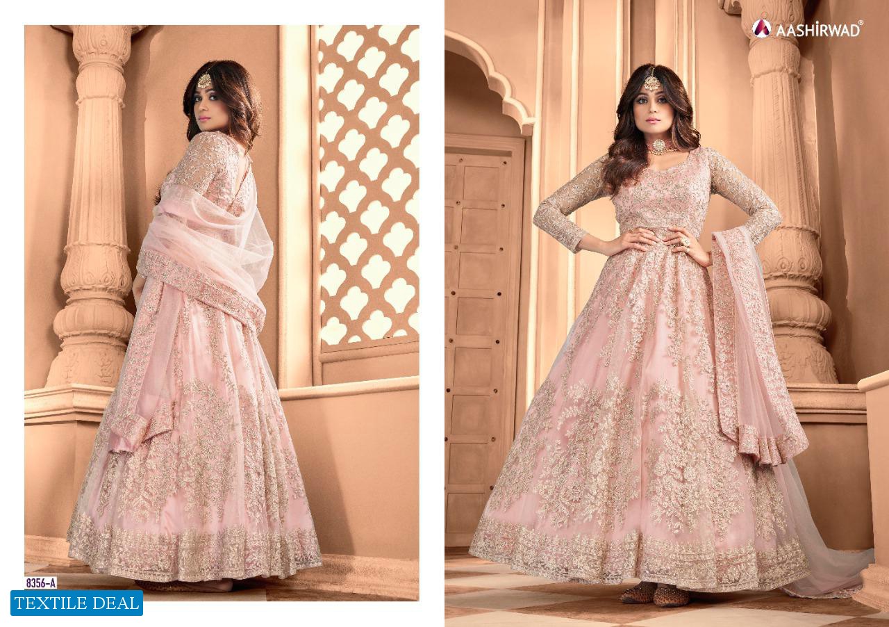 Aashirwad Advika Gold Wholesale Festive Designer Dress