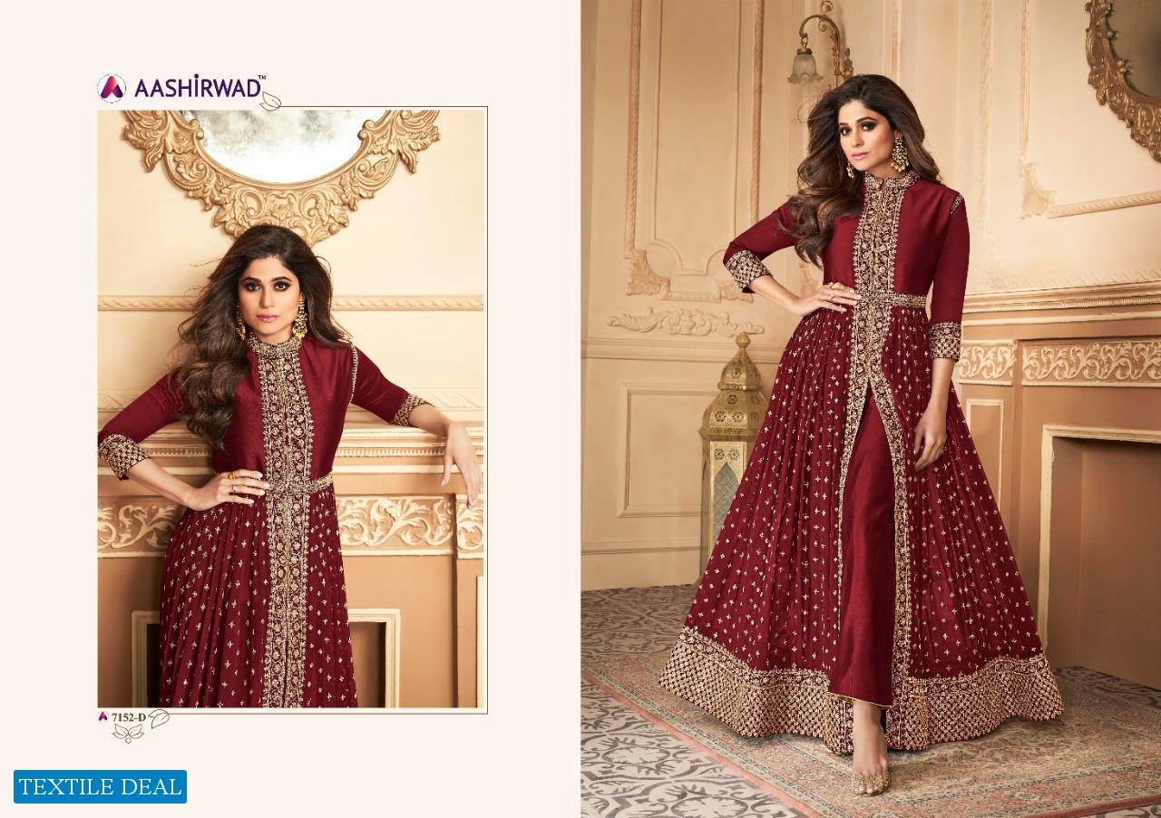 Aashirwad Anokhi 7152 Colour Wholesale designer Dress