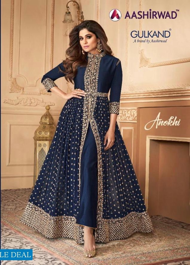 Aashirwad Anokhi 7152 Colour Wholesale designer Dress