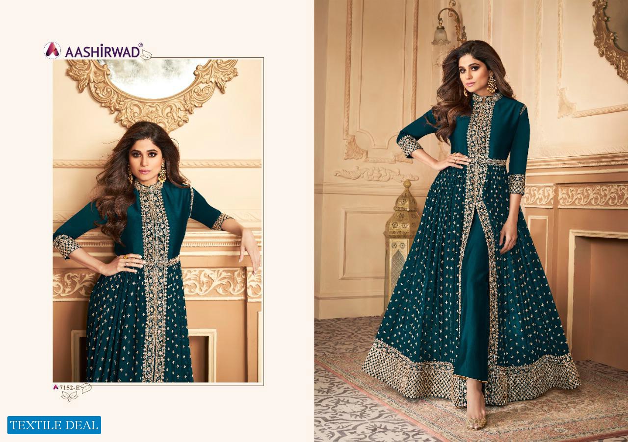 Aashirwad Anokhi New Colours Wholesale Anarkali Suits