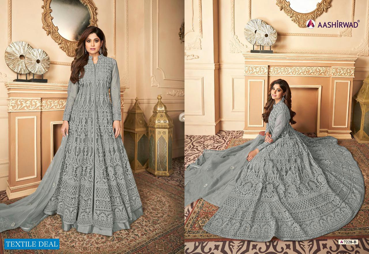 Aashirwad Navika Wholesale Designer Anarkali Salwar Kameez
