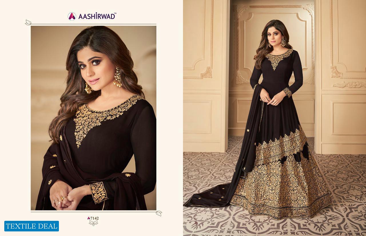 Aashirwad Tahira Wholesale Designer Anarkali Salwar Kameez