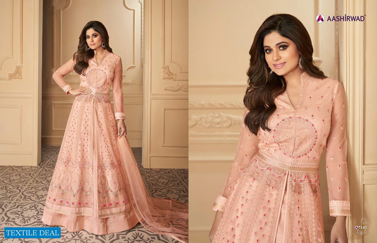 Aashirwad Tahira Wholesale Designer Anarkali Salwar Kameez