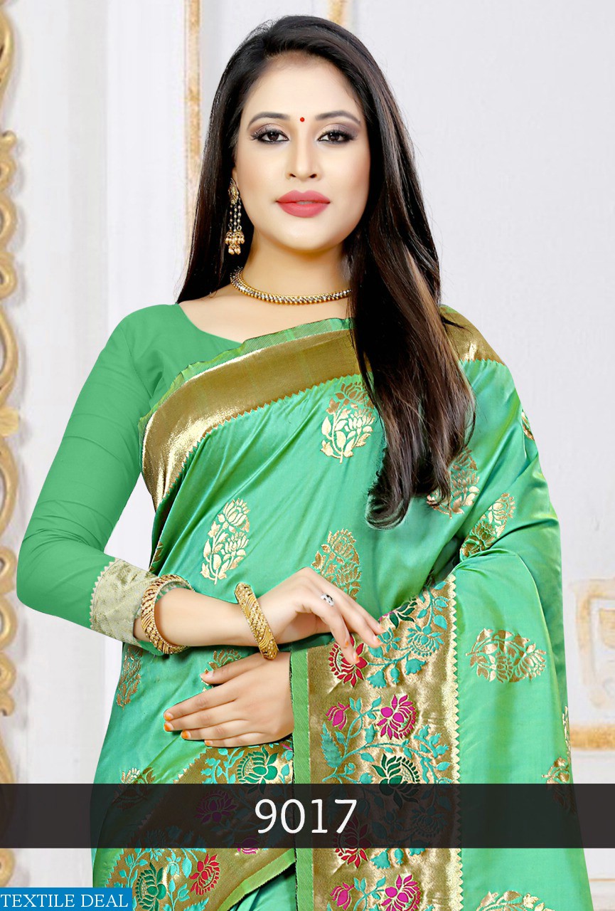 Aasvaa 9017 Wholesaler Silk Sarees