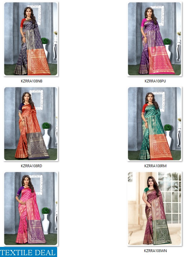Aasvaa Roop Rani  108 Wholesaler Silk Ethnic Sarees