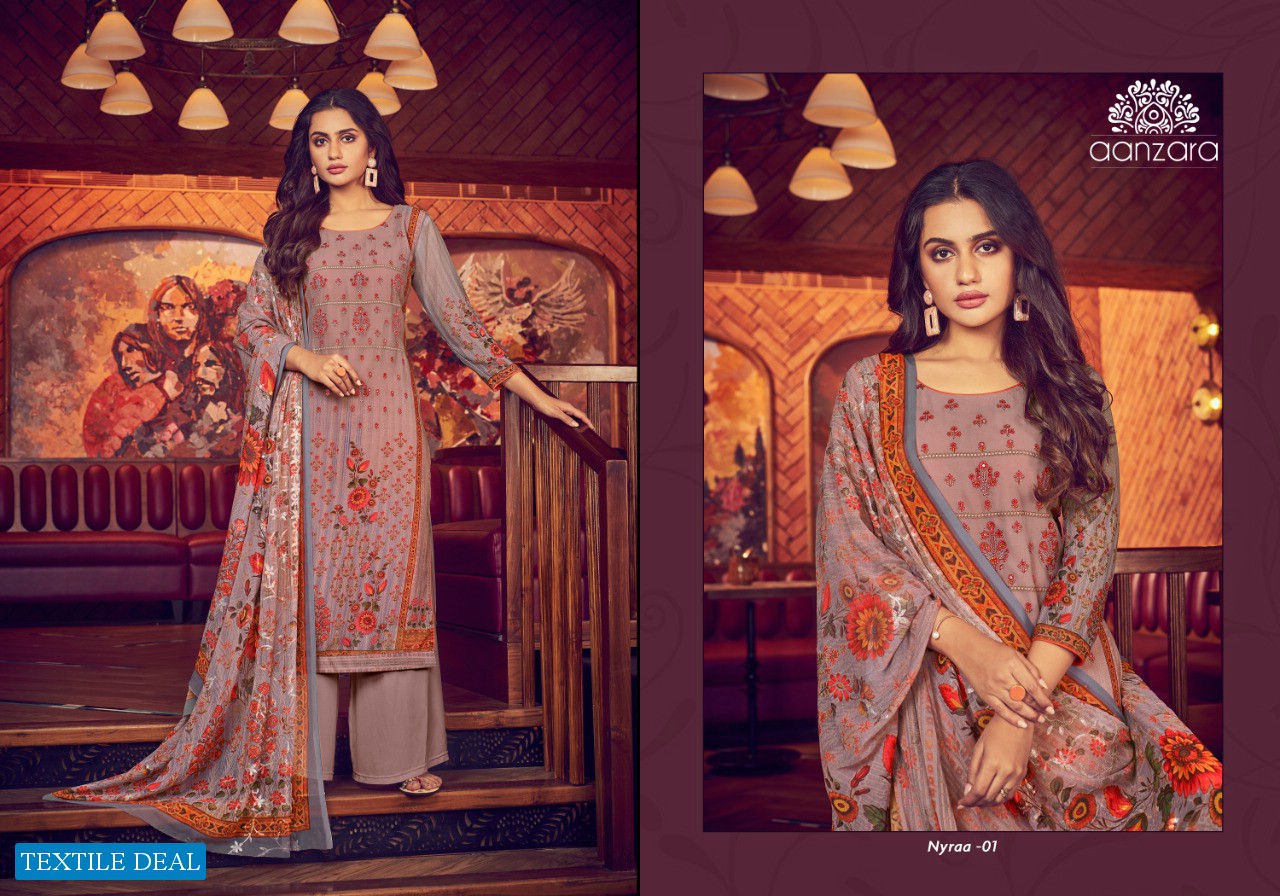 Acme Aanzara Nyraa Sequnis Wholesale Casual Salwar Suits