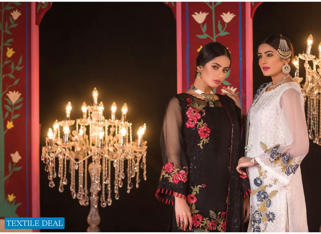 Adan Libas Crystal Wholesale Shopping Branded Pakistani Salwar Kameez