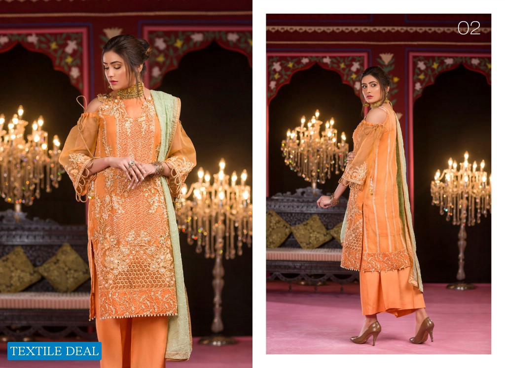 Adan Libas Crystal Wholesale Shopping Branded Pakistani Salwar Kameez
