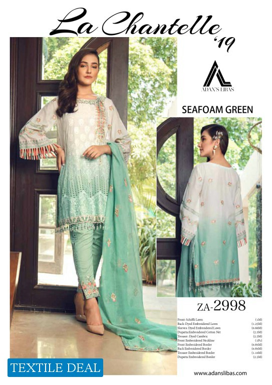 Adan Libas La Chantelle Wholesale Shopping Branded Pakistani dress