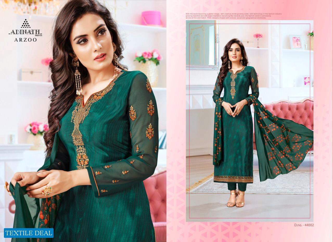 Adinath Arzoo Wholesale Shopping Royal Silk Salwar Suits
