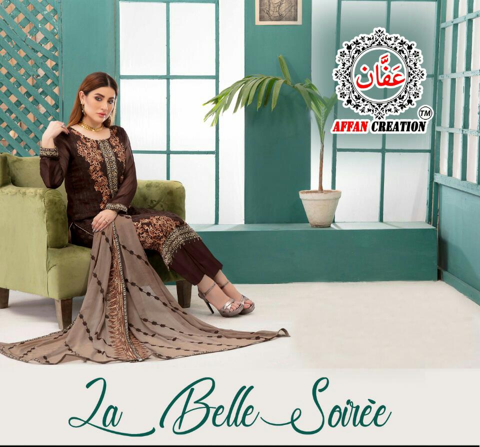 Affan Creation La Belle Soiree Wholesale Pakistani Concept Salwar Kameez