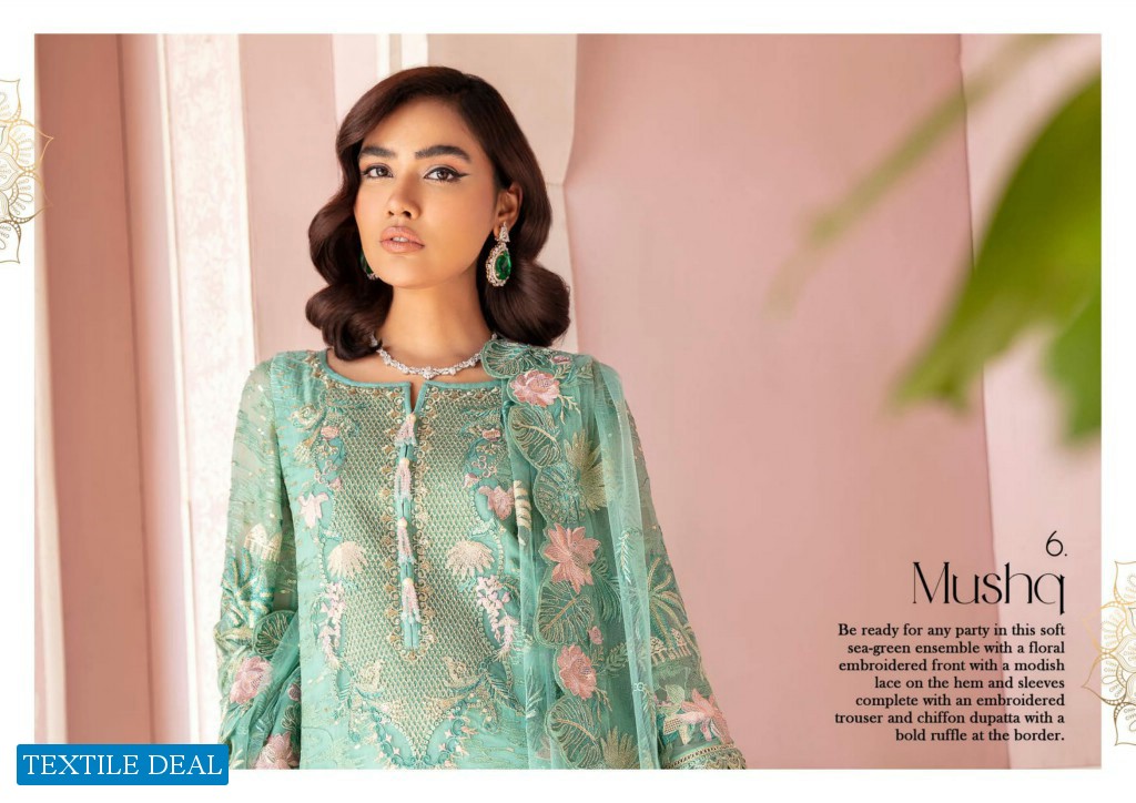 Afrozeh 9Ratan Luxury Chiffon Collection Wholesaler In India