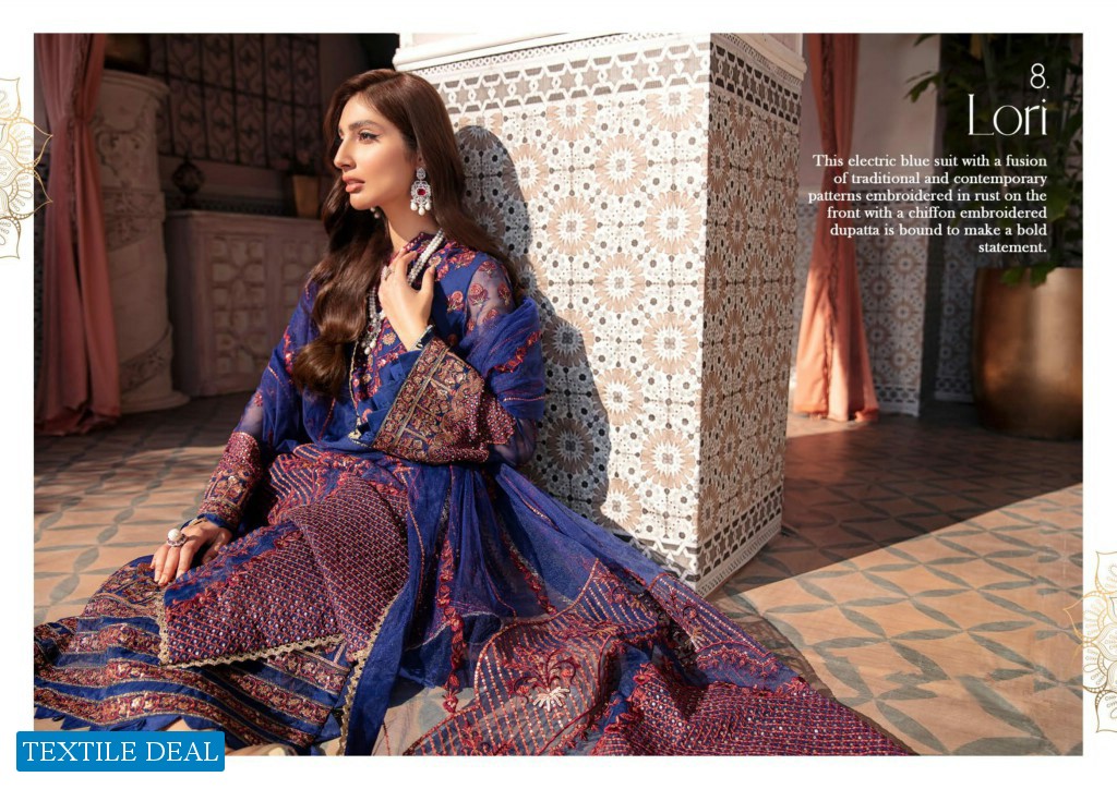 Afrozeh 9Ratan Luxury Chiffon Collection Wholesaler In India