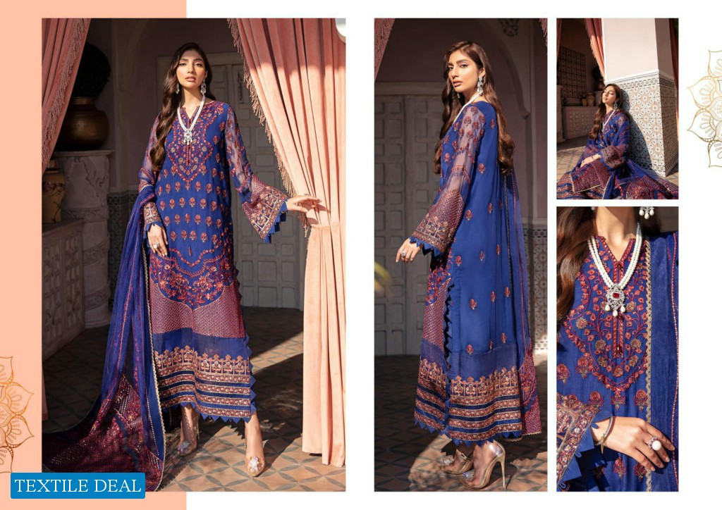 Afrozeh 9Ratan Luxury Chiffon Collection Wholesaler In India