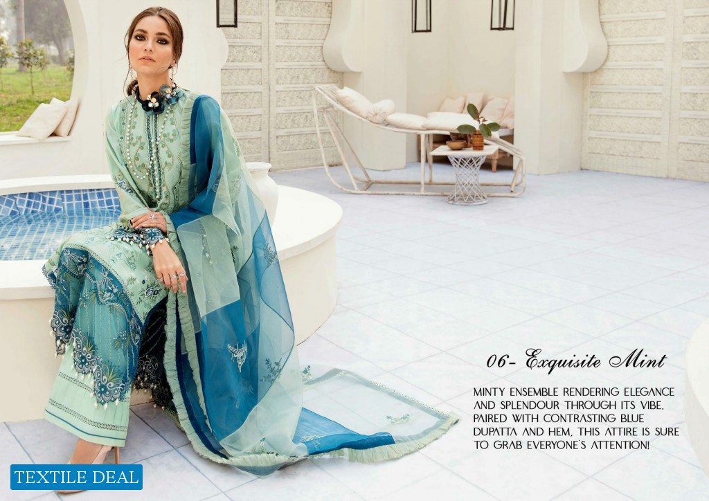 Afrozeh Summer Sonnet Lawn 2021 Wholesale Branded Pakistani Dress