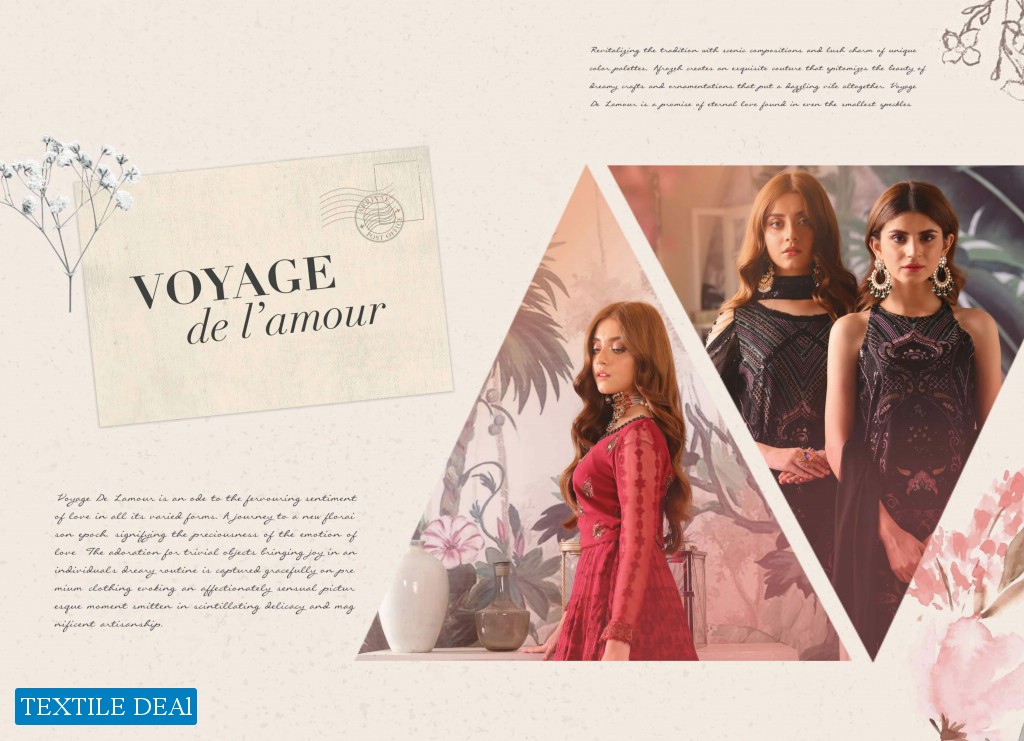 Afrozeh Voyage De Amour Wholesale Shopping original Pakistani Dresses