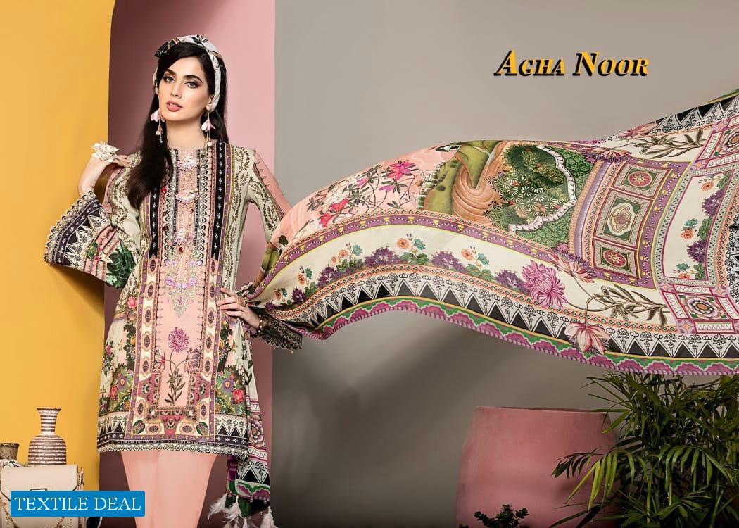 Agha Noor Vol-3 Wholesale Shopping Lawn Collection