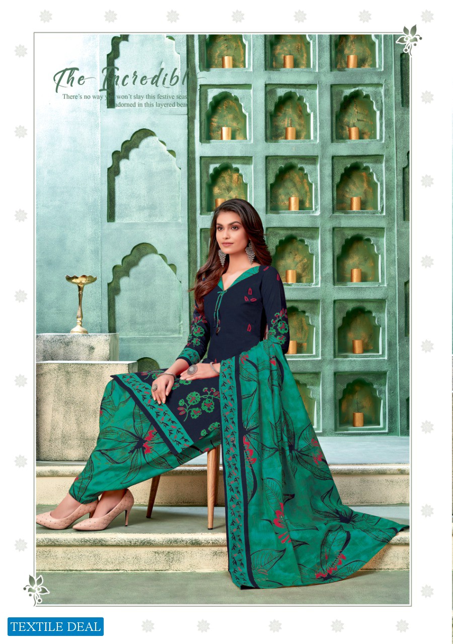 Akash padmavati Vol-13 Wholesale Printed Dress Material