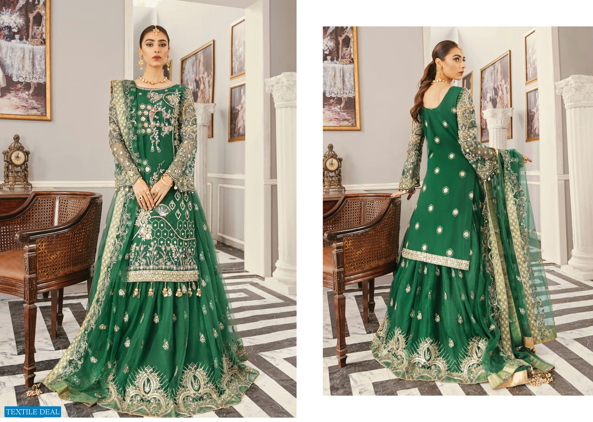 Akbar Aslam Libas-e-khas Wholesale Pakistani Dress Catalog