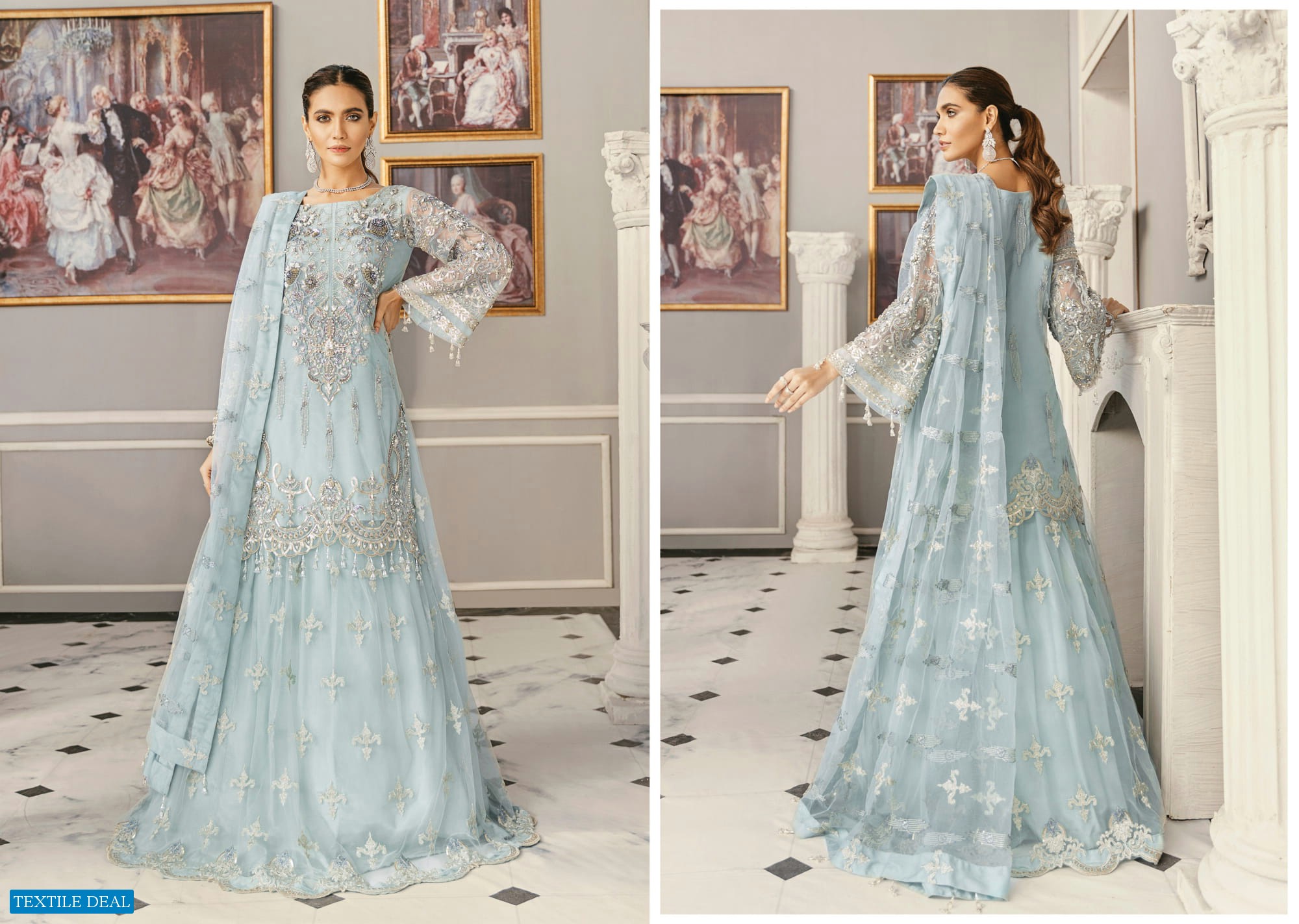 Akbar Aslam Libas-e-khas Wholesale Pakistani Dress Catalog