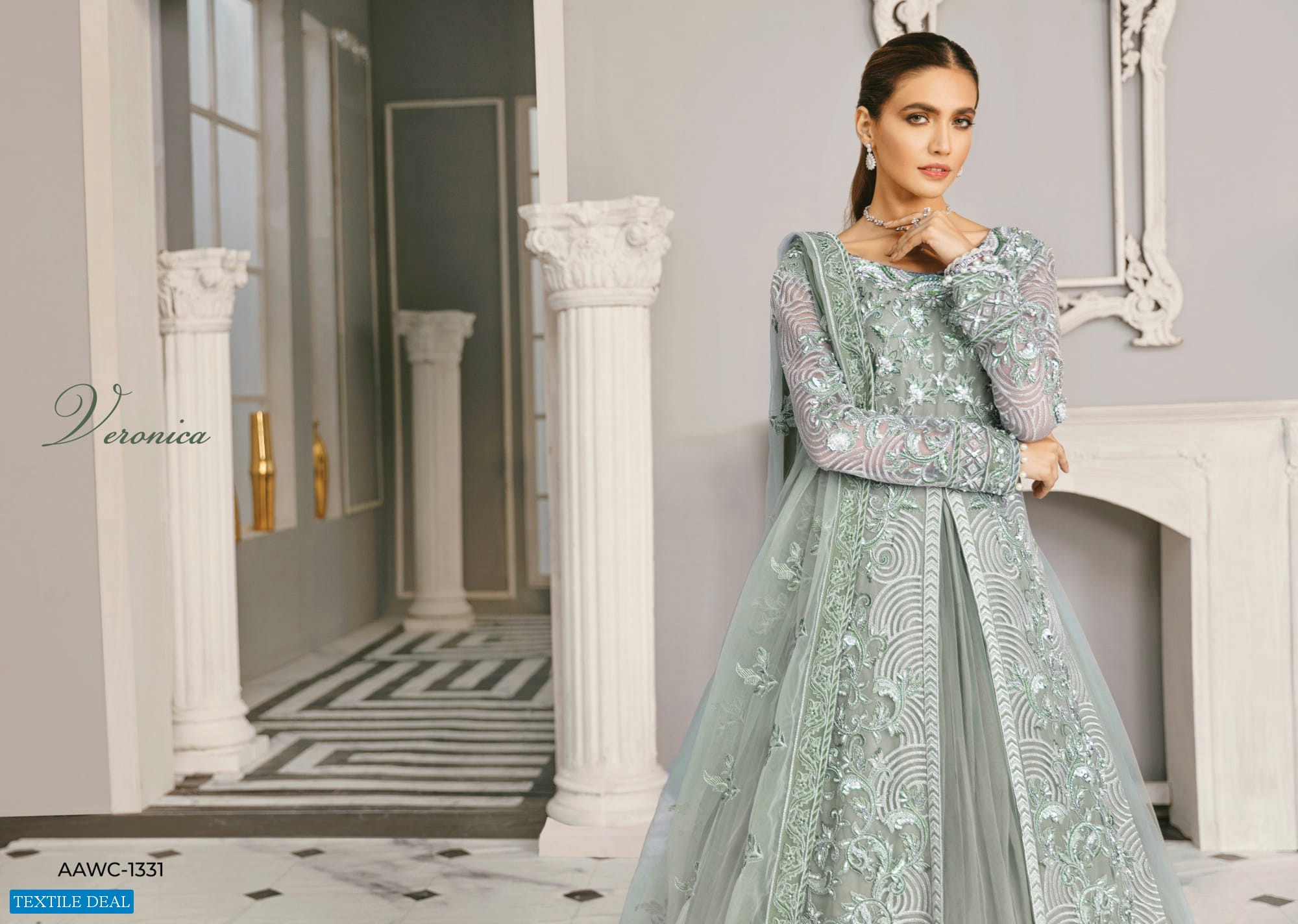 Akbar Aslam Libas-e-khas Wholesale Pakistani Dress Catalog