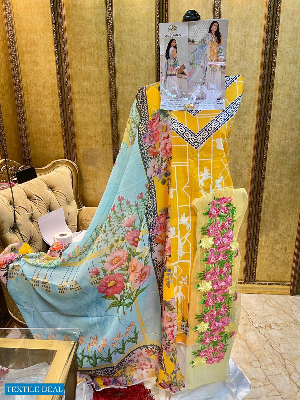 Al Amra Anaya Lawn Vol-1 Wholesale pakistani Concept Dress