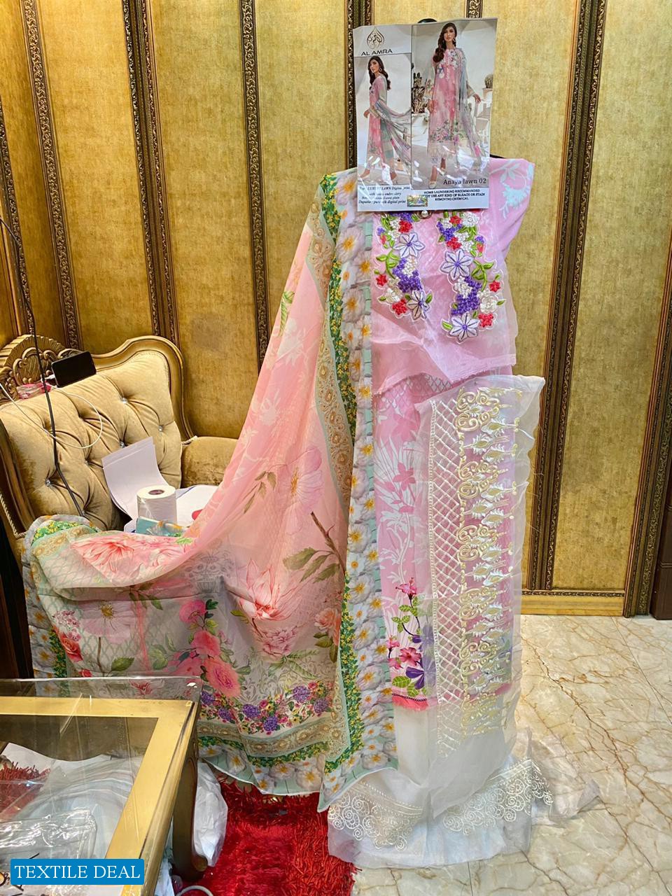 Al Amra Anaya Lawn Vol-1 Wholesale pakistani Concept Dress