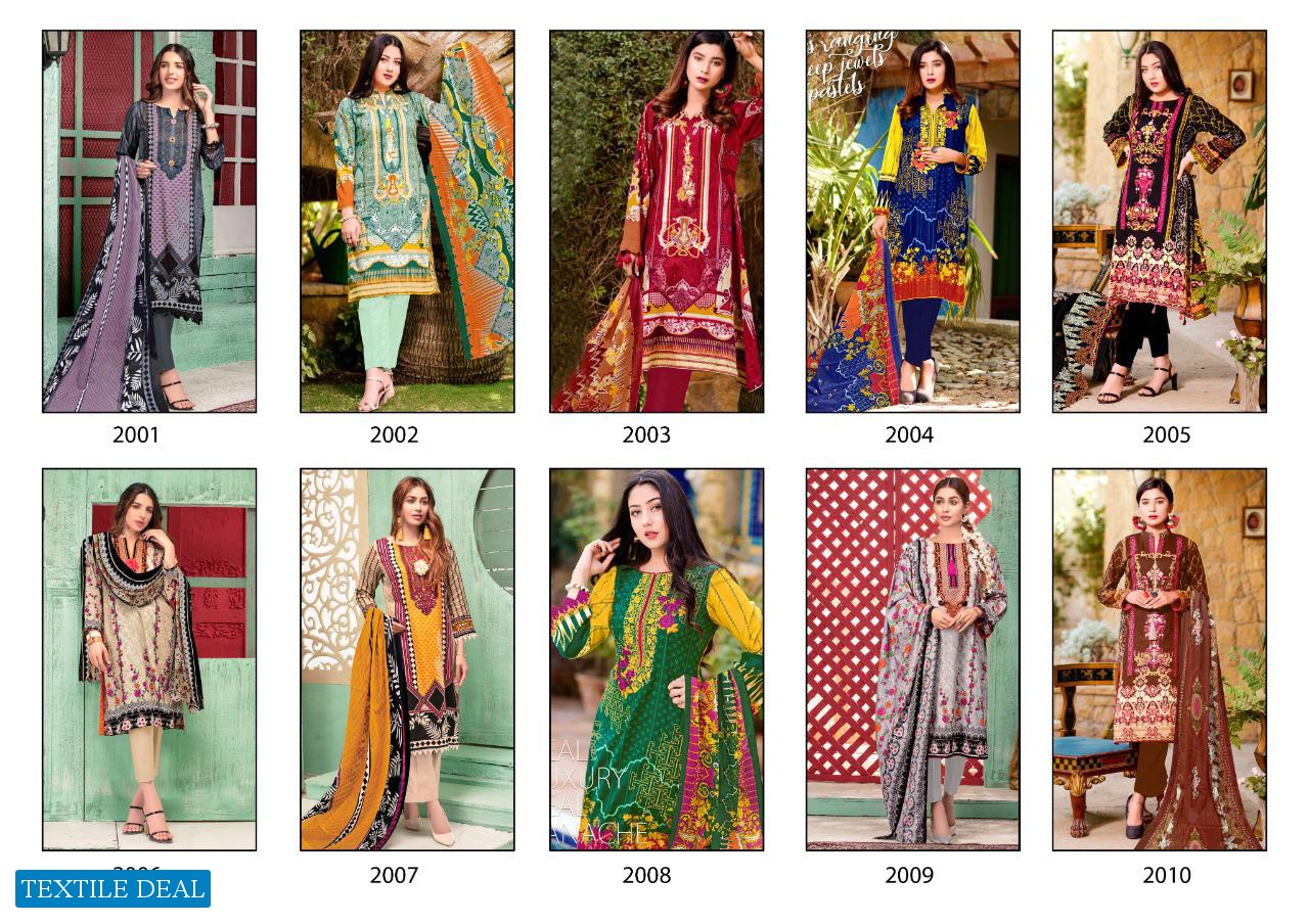 Al Karam Kesariya Vol-2 Wholesale Cambric print Dress Material