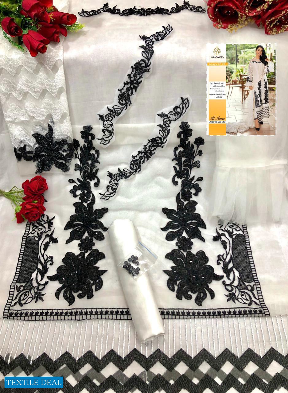 Al Mara Anaya ZF 20 Wholesale Pakistani Concept Salwar Kameez