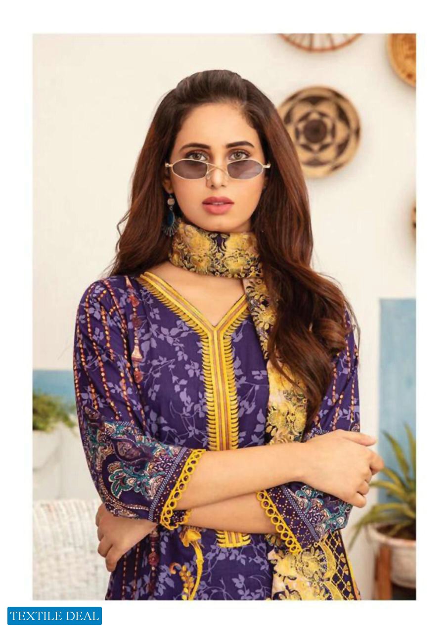 Al Noor Murad Wholesale Heavy Cotton Dress Material Catalog