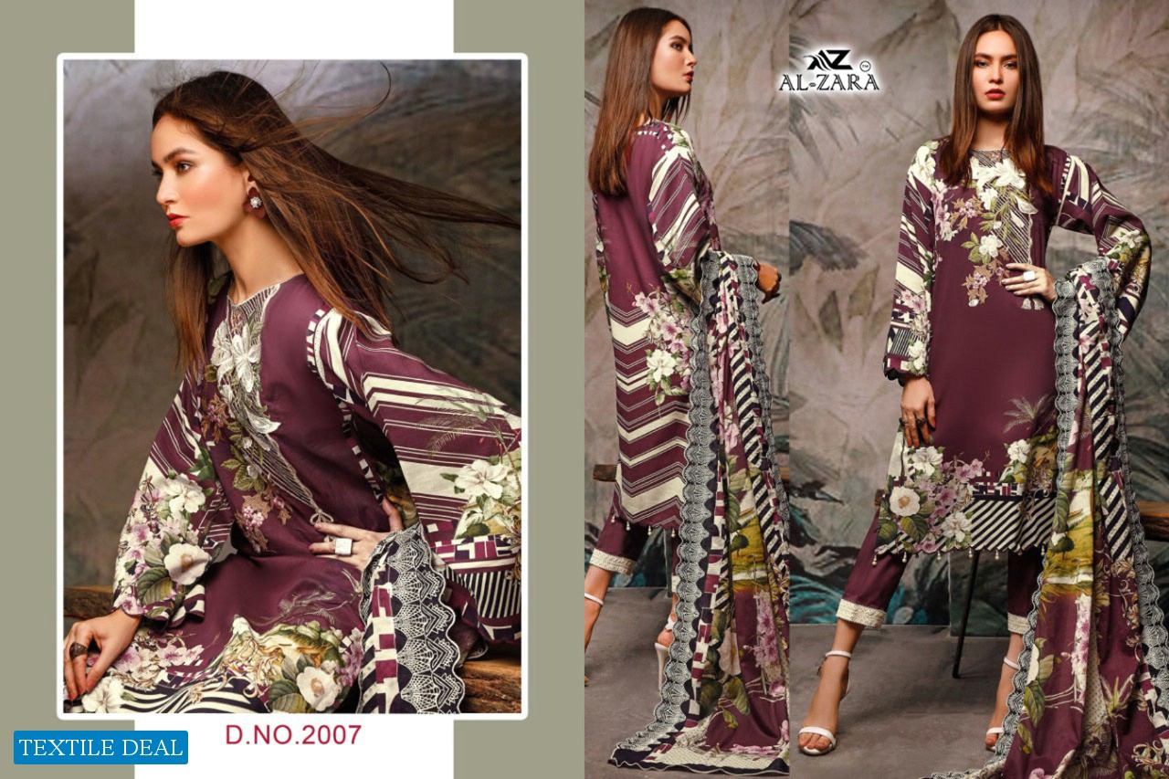 Al Zara Firdous Wholesale Cotton Printed Pakistani Concept Dress