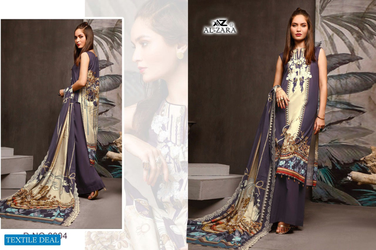 Al Zara Firdous Wholesale Cotton Printed Pakistani Concept Dress