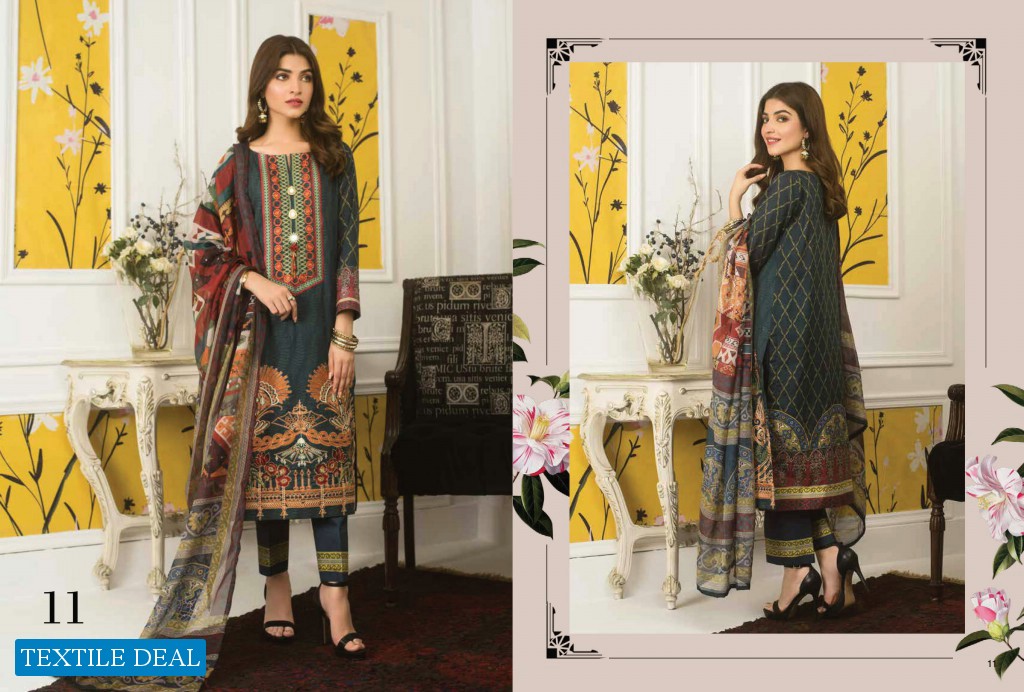 Al Zohaib Mahnoor Embroidered Collection Pakistani Salwar kameez