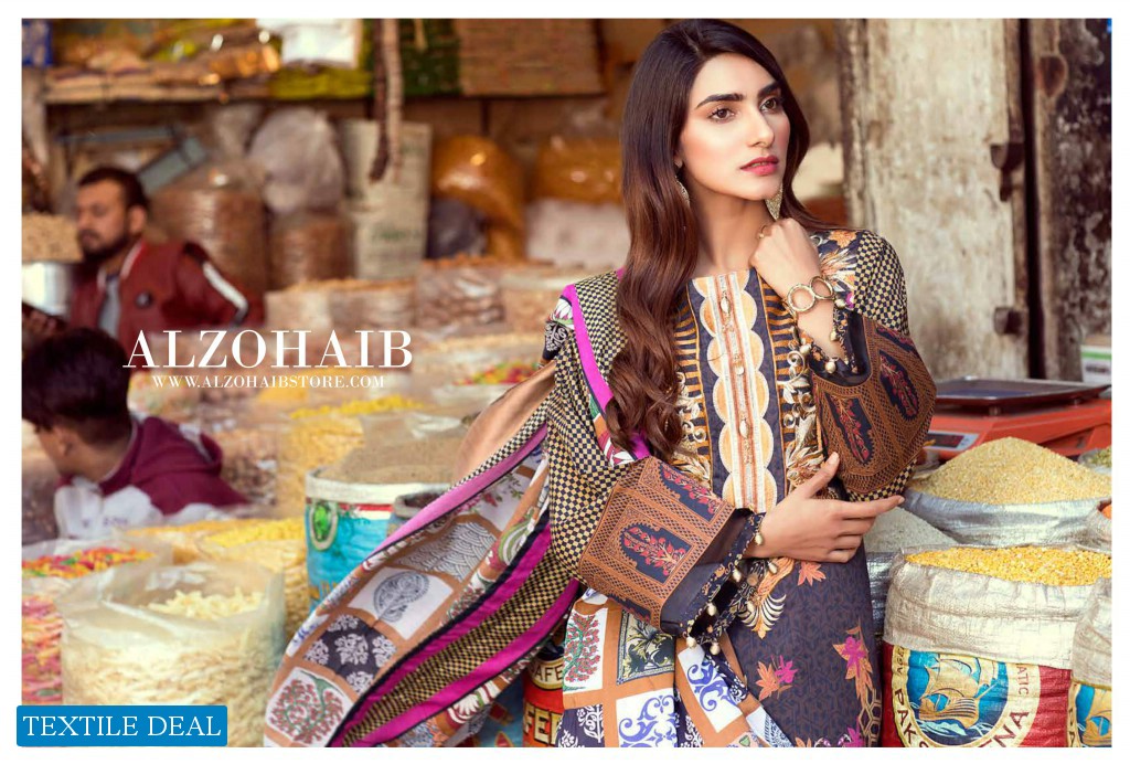 Al Zohaib Rung Embroidered Collection Wholesale Pakistani Collection