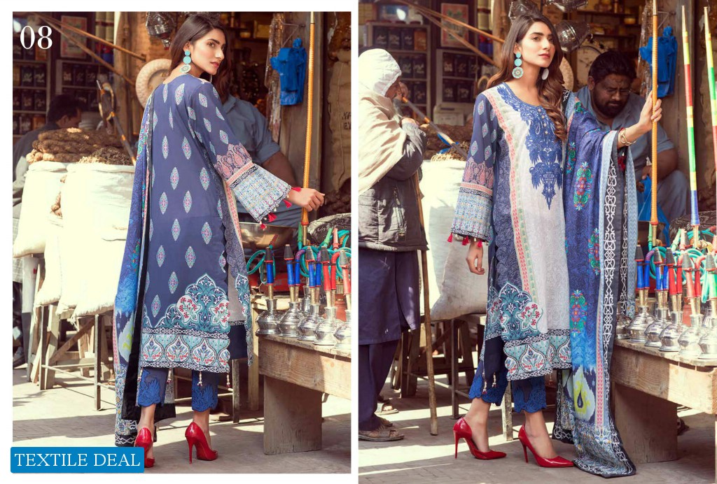 Al Zohaib Rung Embroidered Collection Wholesale Pakistani Collection