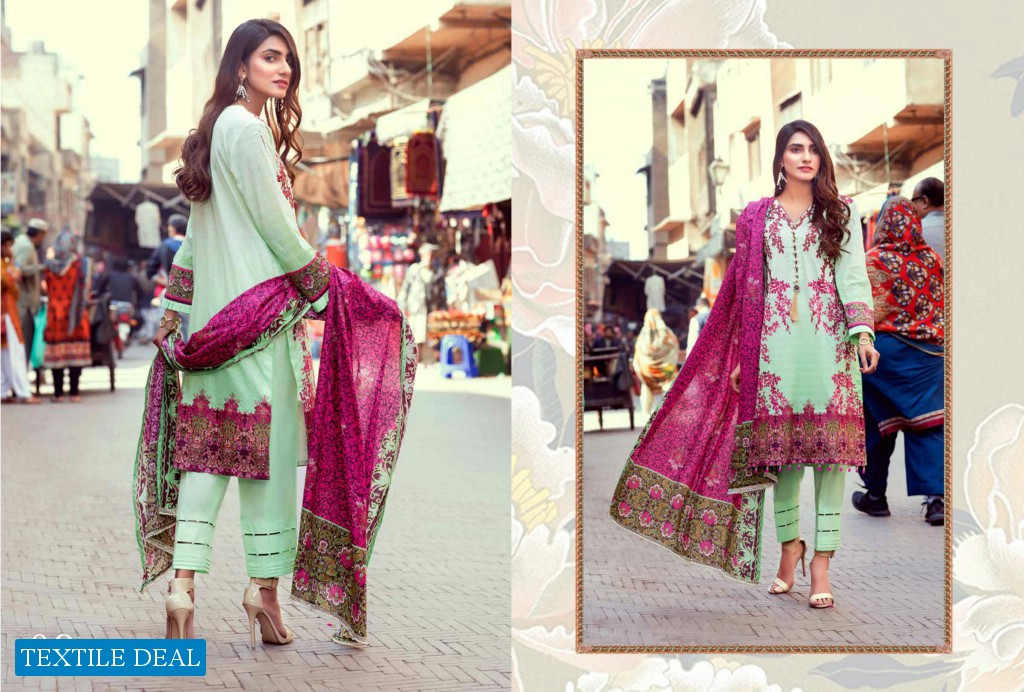 Al Zohaib Rung Embroidered Collection Wholesale Pakistani Collection