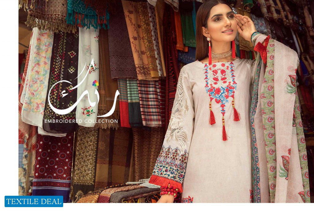 Al Zohaib Rung Embroidered Collection Wholesale Pakistani Collection