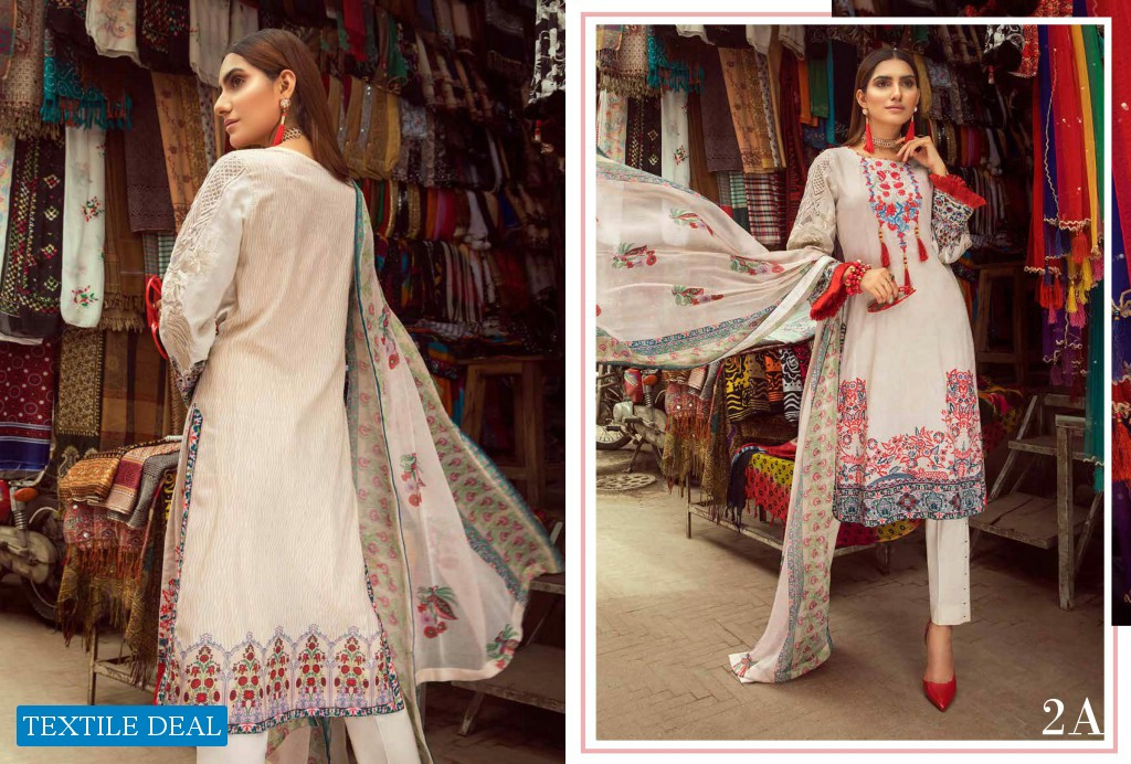 Al Zohaib Rung Embroidered Collection Wholesale Pakistani Collection