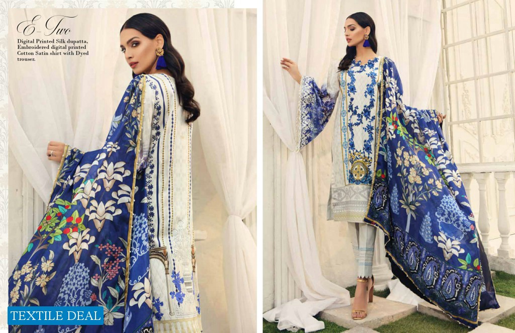 Al Zohaib Sunshine Bloom Wholesale Cotton Silk Pakistani Dress Material